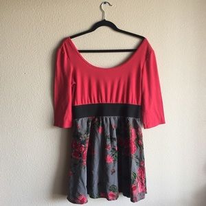 Xhilaration Scoop Neck Tunic Dress